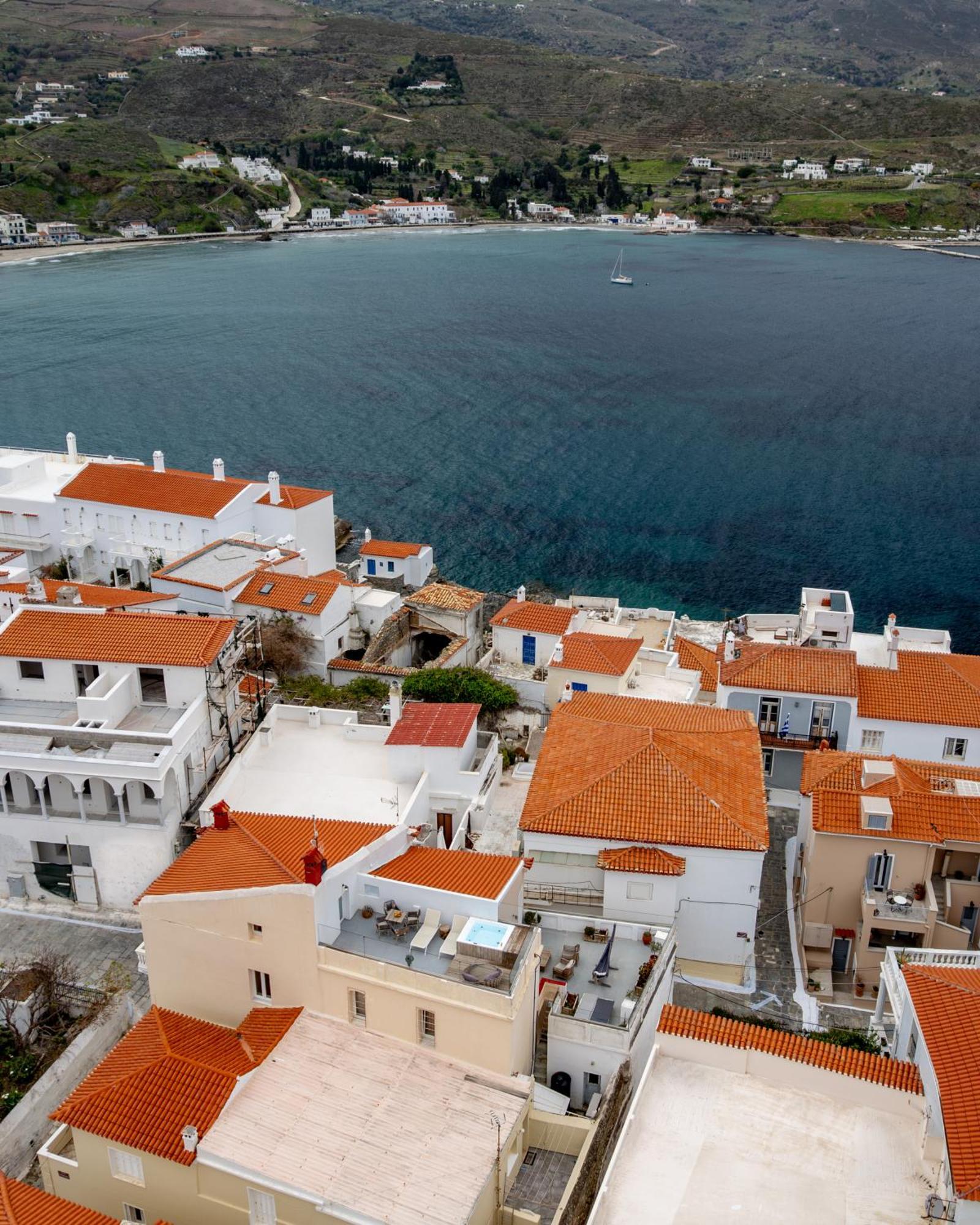 Castel Abaso Boutique Apartments By Explore Andros Exterior photo
